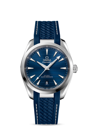 Omega Seamaster Aqua Terra 150M Master Chronometer 38 Stainless Steel / Blue / Rubber